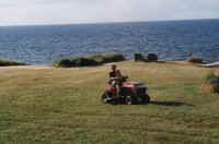 riding mower Brenna Darrel.jpg (81734 bytes)